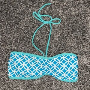 Geometric Patterned Bikini Top